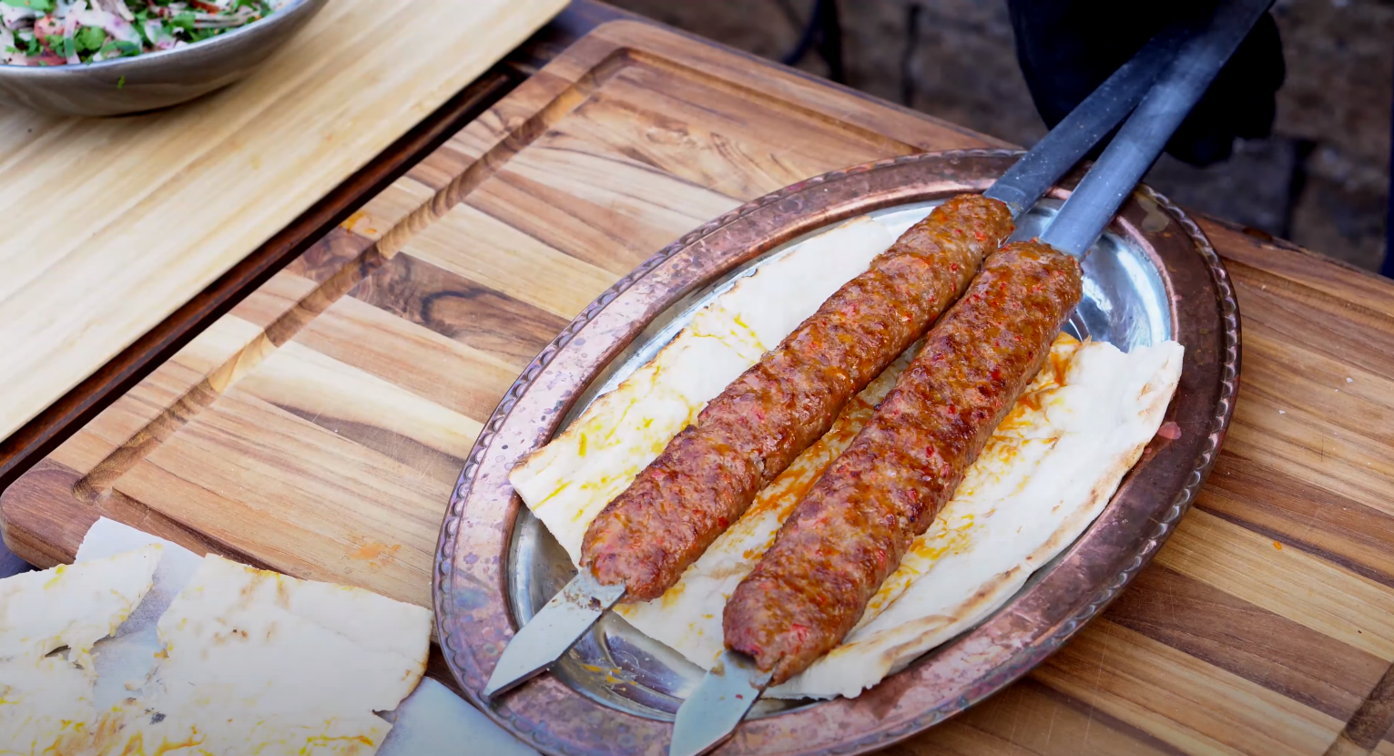Authentic Turkish Adana Kebab
