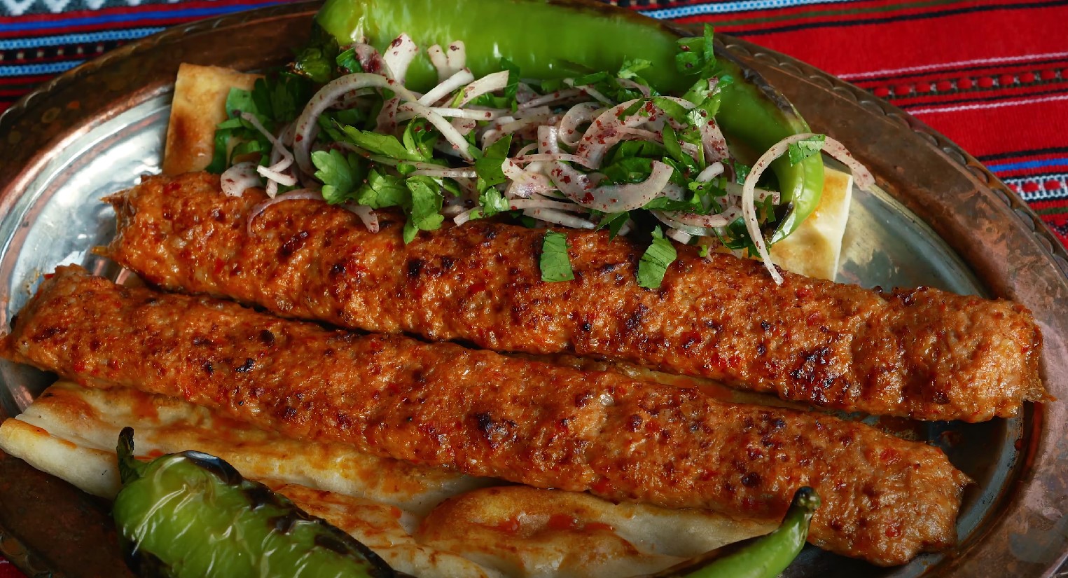Juicy Grilled Turkish Chicken Mince Kebab